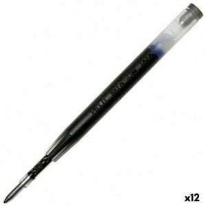 Blauer Pilot BRFN-10M Kugelschreiber Nachfüllmine mit transparentem Oberteil. 12 Stück.