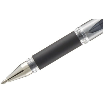 Schwarzer Uni-Ball Signo Broad UM-153 Flüssigtinten Stift mit 0.6 mm Spitze.