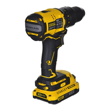 Stanley SFMCD710D2K-QW Akku-Schraubendreher mit Brushless Motor und Fatmax Akku.