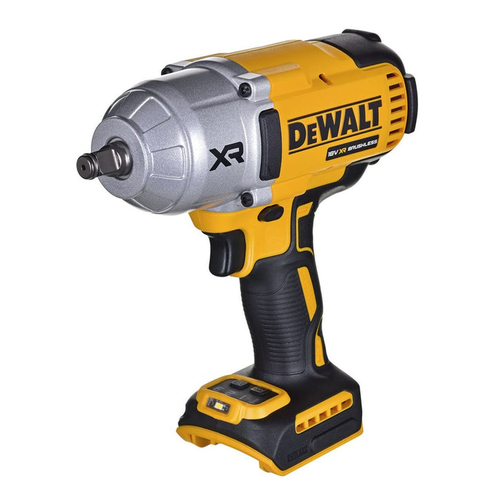 Gelber Dewalt DCF900NT-XJ Schlagschrauber. Robuster 18V Schrauber mit 1396 Nm Drehmoment.