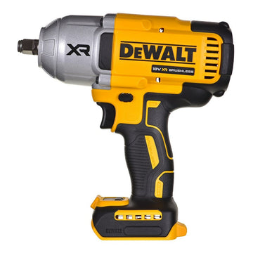 Gelber Dewalt DCF900NT-XJ Schlagschrauber mit 1396 Nm Drehmoment für kraftvolle Anwendungen.
