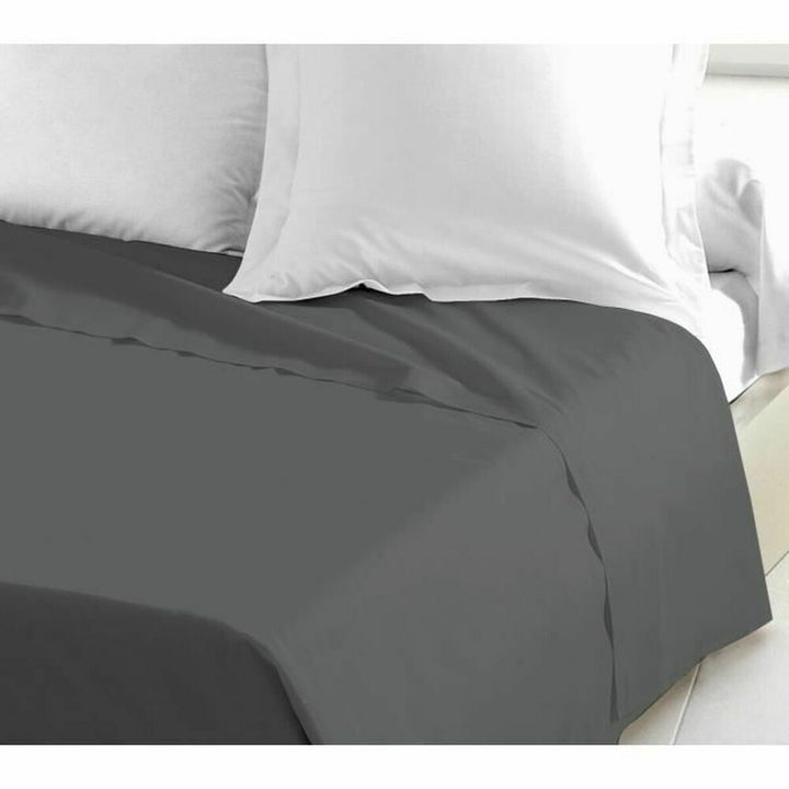 Graues Lovely Home Bettwäsche-Set für Doppelbett mit Kissenbezügen.