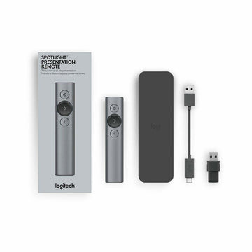 Logitech Spotlight Präsentations-Pointer mit Zubehör für freihändige Funktion - homely Family Shop