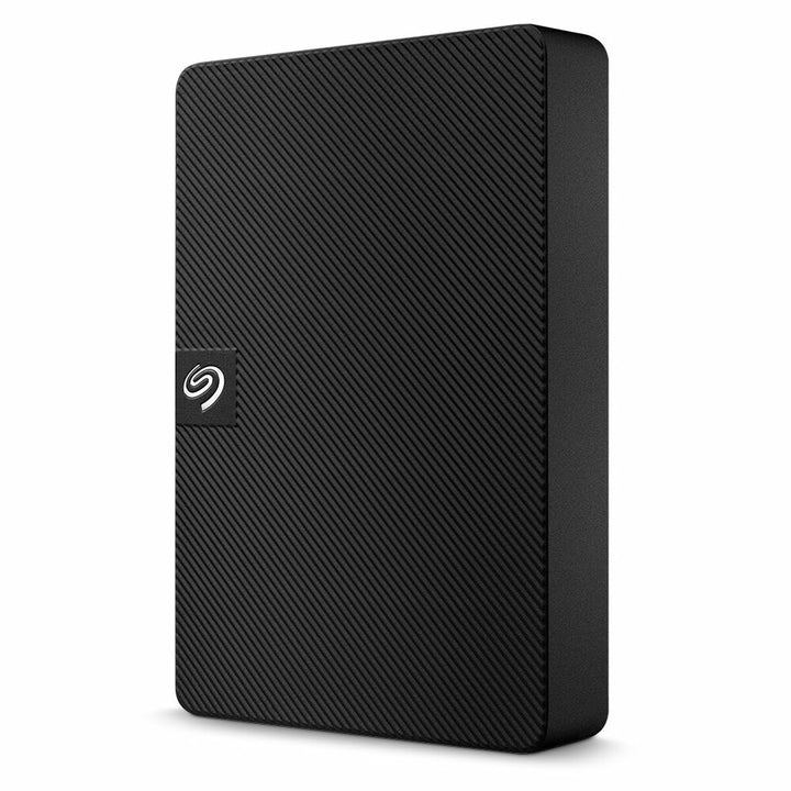 Schwarze Seagate externe 4 TB HDD Festplatte mit Textur - homely Family Shop