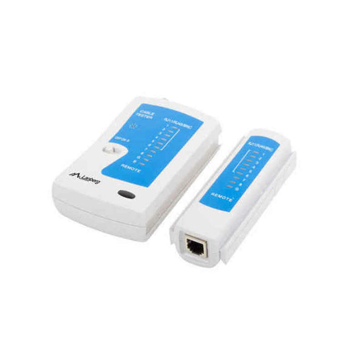 Lanberg NT-0401 Kabel Tester mit LED-Anzeigen zum Prüfen von Netzwerk Kabel Verbindungen.