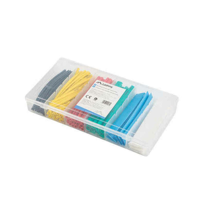 Lanberg ORG01-ST100MC Röhren in verschiedenen Farben in transparenter Box.