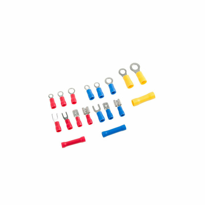 Lanberg CC01-BCC-IT175 Werkzeugsatz mit farbigen isolierten Terminals und Kabelverbinder.