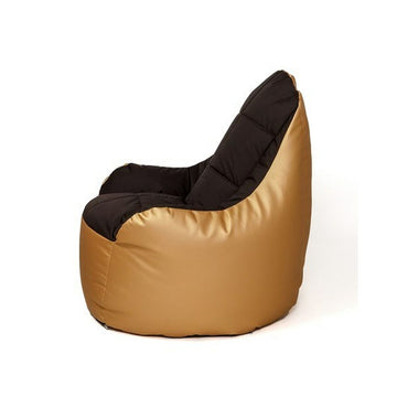 Puff GO GIFT Sitzsack mit Bronze Gold Basis - Homely Family Shop