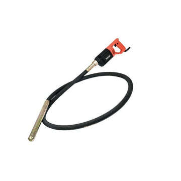 Yato Betonmischer mit flexiblem Schaft und Vibrationspoker. Ideal für effizientes Betonieren.