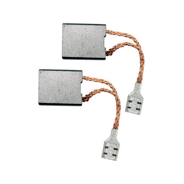 Ersatz-Kohlebürsten für Yato YT-82154 Kreissäge. Details: Kohlenblock, Kupferdraht, Metallverbinder.