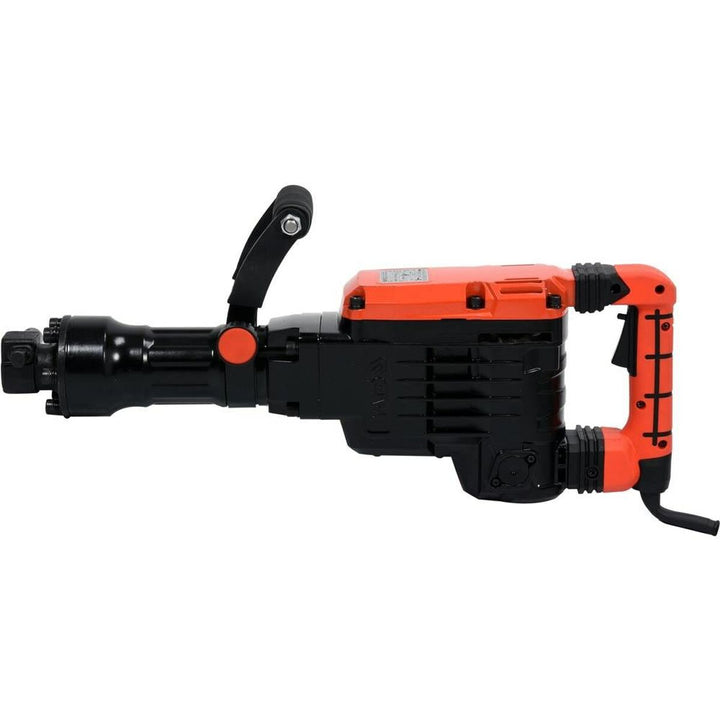 Schwarzer und orangefarbener 1600 W Abbruchhammer Yato YT-82002 mit robustem Design.
