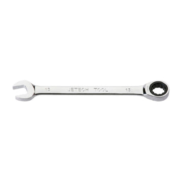 Jetech Tool Kombinationsschlüssel 13 mm mit Ratsche und offenem Ende.