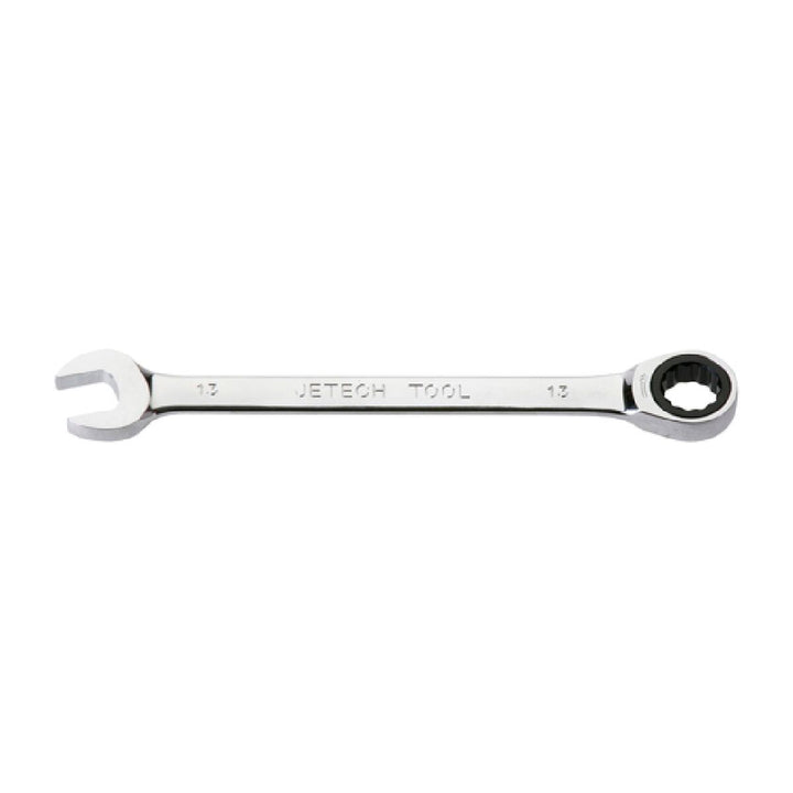 Jetech Tool Kombinationsschlüssel 13 mm mit Ratsche und offenem Ende.