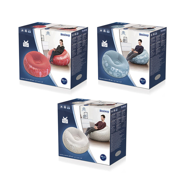 Bestway Sessel, aufblasbar, verschiedene Farben zur Auswahl - homely Family Shop