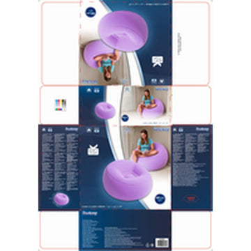 Bestway aufblasbarer Sessel, Farbauswahl und Innenraum Nutzung - homely Family Shop