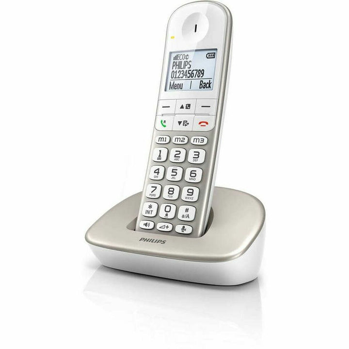 Philips XL4901S/23 schnurloses Telefon mit DECT Basisstation in Weiß - homely Family Shop