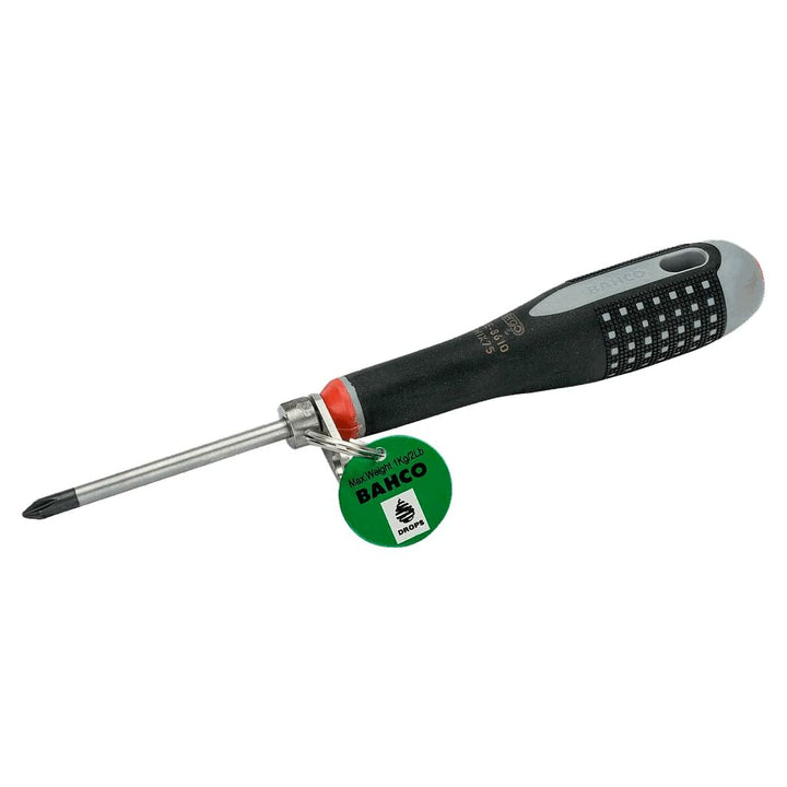 Bahco Ergo Schraubenzieher mit ergonomischem Griff und Phillips Kopf. Werkzeug zum Schrauben.