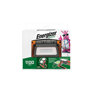 Energizer Hardcase Pro Taschenlampe mit 1100 Lumen, faltbar und wiederaufladbar.