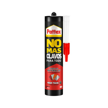Schwarzer Pattex Montagekleber Tube mit Applikator für Innen- und Außenbereich.