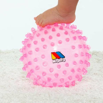 Rosa Noppenball für Babys sensorische Entwicklung von Moltó - homely Family Shop