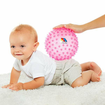 Rosa Noppenball für Babys sensorische Entwicklung - homely Family Shop