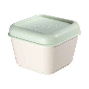 Grüne Milan Lunchbox mit Deckel für Lebensmittel - homely Family Shop