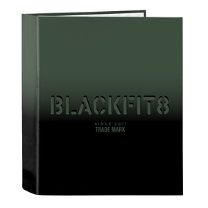 BlackFit8 Ringbuch A4, Schwarz-Grün Farbverlauf - homely Family Shop