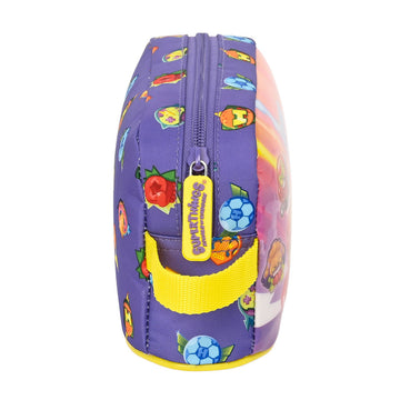 Lila SuperThings Thermo-Vesperbox mit Comicfiguren- homely Family Shop