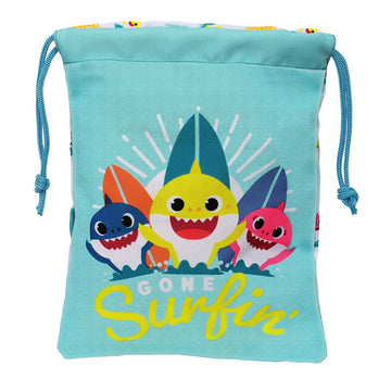 Baby Shark Lunchbox Tasche mit Surfbrett Motiv - homely Family Shop