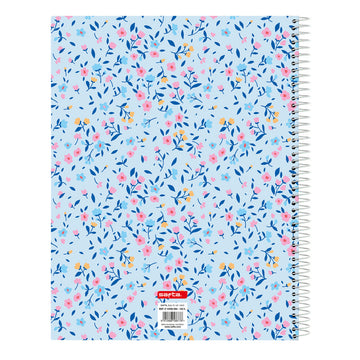 Vicky Martín Berrocal Notizbuch A4 mit floralem Muster - homely Family Shop