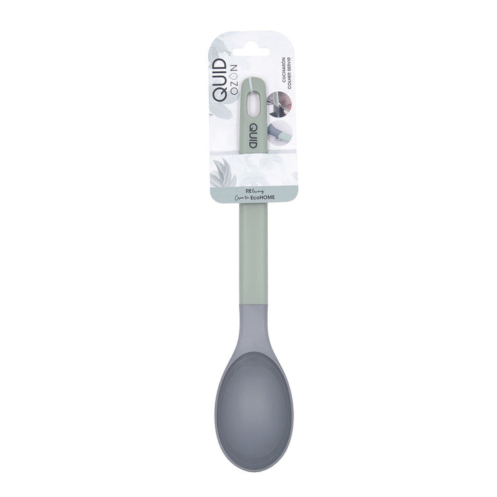 Quid Ozon Servierlöffel aus grünem Kunststoff, 32 cm - Homely Family Shop