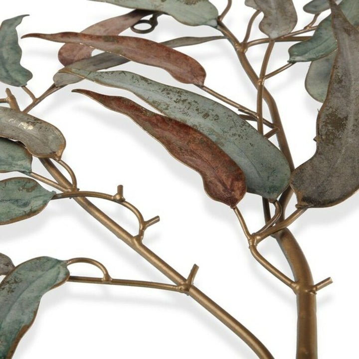 Metallbild Versa mit Eukalyptus Blätter Details - homely Family Shop