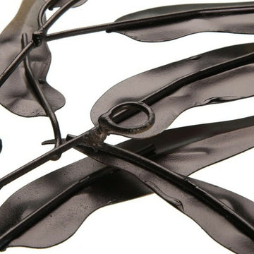 Metallbild Versa mit Blätter Design, metallisch - homely Family Shop