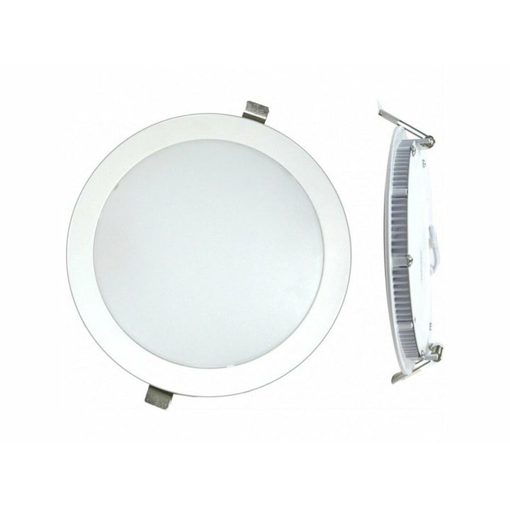 Weiße Silver Electronics GORT Deckenlampe mit 18W - homely Family Shop