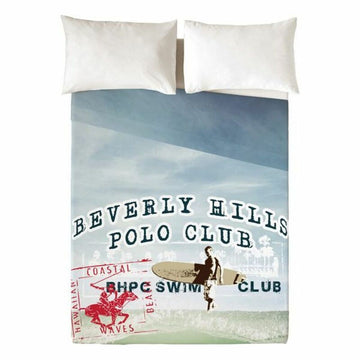 Bettwäsche-Set Beverly Hills Polo Club Hawaii mit Surf-Motiv. Küsten Design für Ihr Schlafzimmer.