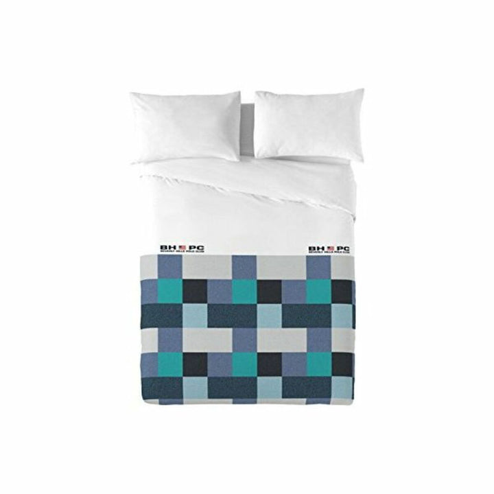 Bettdeckenbezug Beverly Hills Polo Club mit geometrischem Muster für Doppelmatratze.