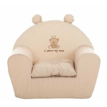 Beiger BigBuy Kids Kindersessel mit Teddy Design fürs Babyzimmer - homely Family Shop