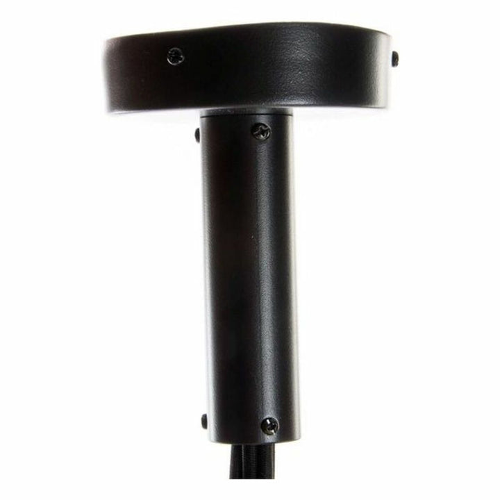 Schwarze Stoff Eisen Deckenlampe Detail - DKD Home Decor Shop