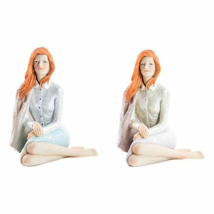 DKD Home Decor Harz Damen Figuren, romantisch, 2er-Set - homely Family Shop