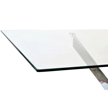 Klarer Kristall Esstisch mit Metallbeinen von DKD Home Decor - homely Family Shop