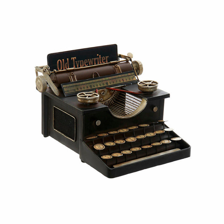 Schwarze Vintage-Dekofigur Schreibmaschine DKD Home Decor - homely Family Shop
