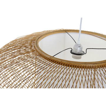 DKD Home Decor Deckenlampe aus natürlichem Bambus mit weiss - homely Family Shop