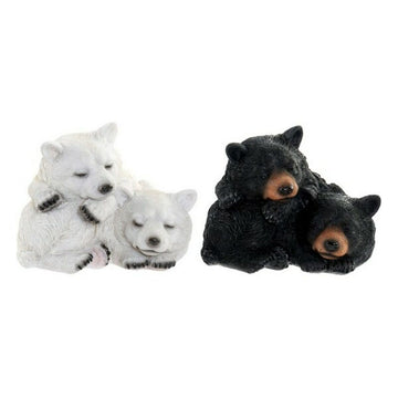 DKD Home Decor Bären Skulpturen aus Harz, 2er-Set, Detailreich - homely Family Shop