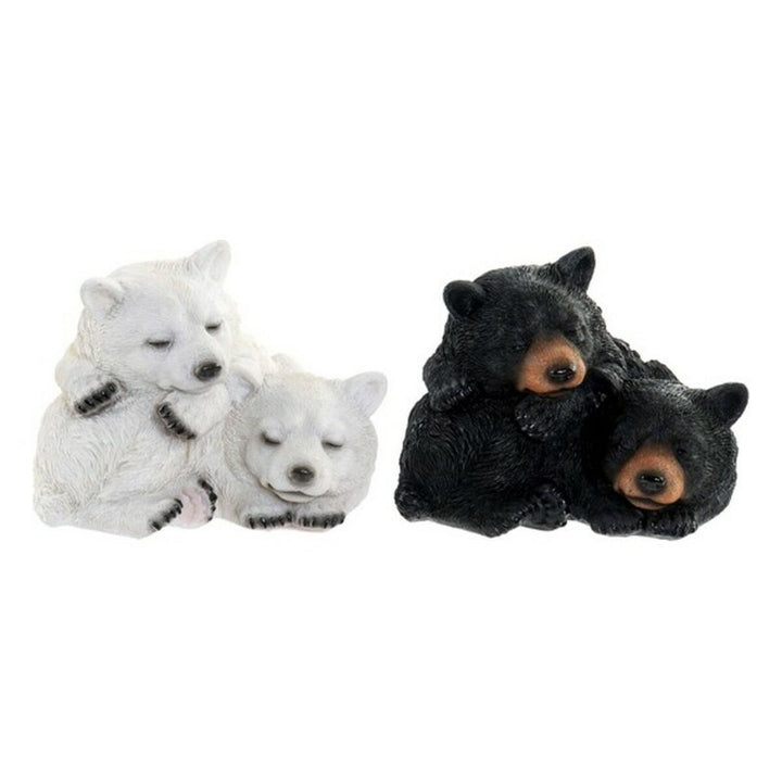 DKD Home Decor Bären Skulpturen aus Harz, 2er-Set, Detailreich - homely Family Shop