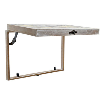 Dekorative Box mit tropischen Palmen in Schwarz und Gold - Homely Family Shop
