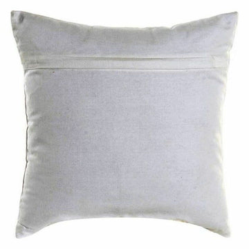 DKD Home Decor Kissen, 45x45cm, Samt mit geometrischem Muster.