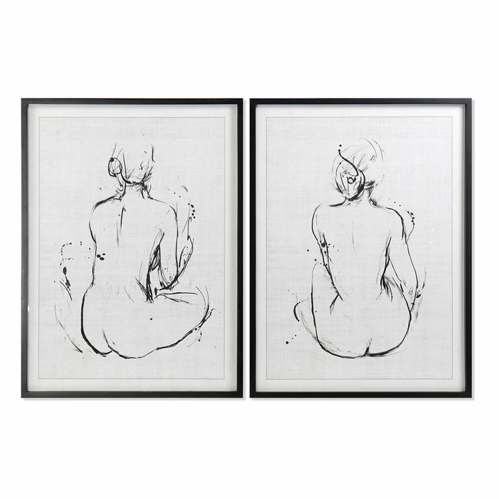 Moderne Damen Bild Kunst von DKD Home Decor - Homely Family Shop