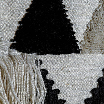 Nahaufnahme von DKD Home Decor Wandbehang aus Jute Baumwolle - homely Family Shop
