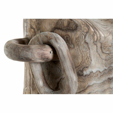 DKD Home Dekor Weide Figur mit Handwerks Stil und Holzmaserung - homely Family Shop
