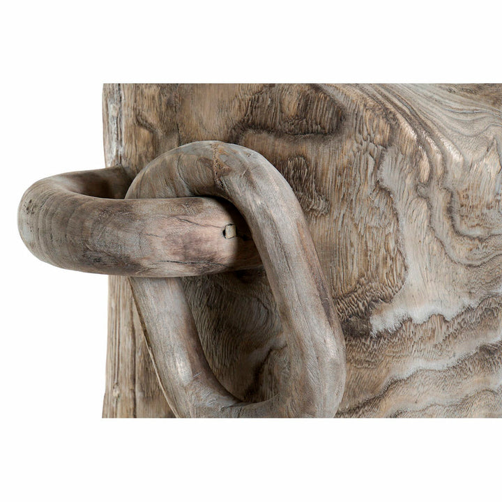 DKD Home Dekor Weide Figur mit Handwerks Stil und Holzmaserung - homely Family Shop